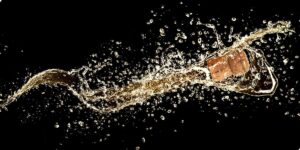 Champagne Keukenprint Volledig